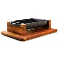 Silver Döküm Düz Tava 17x14 cm