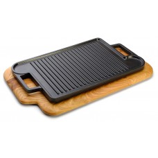 Izgara Tava Ahşap Altlığı 21x37 cm