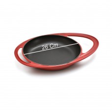 Silver Cusinero Döküm Amerikan Tava 26 cm Bordo