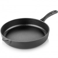 Silver Cusinero Döküm Düz Tava 16 cm Siyah