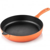 Silver Cusinero Döküm Düz Tava 20 cm Turuncu