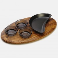 Silver Döküm Böbrek Tava 10x20 cm